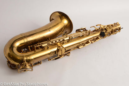 Buffet Super Dynaction Alto Original Lacquer Old Pads 10236