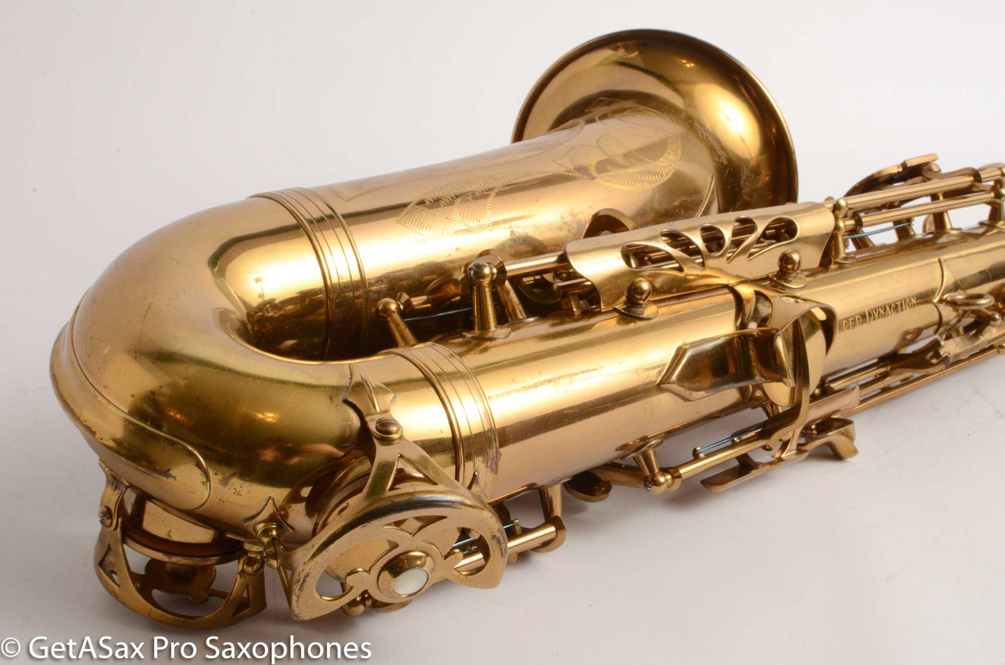 Buffet Super Dynaction Alto Original Lacquer Old Pads 10236