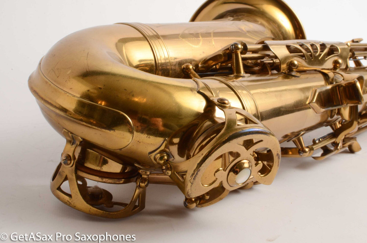 Buffet Super Dynaction Alto Original Lacquer Old Pads 10236