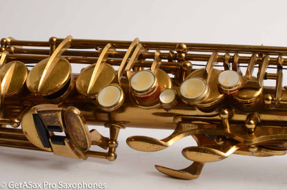 Buffet Super Dynaction Alto Original Lacquer Old Pads 10236