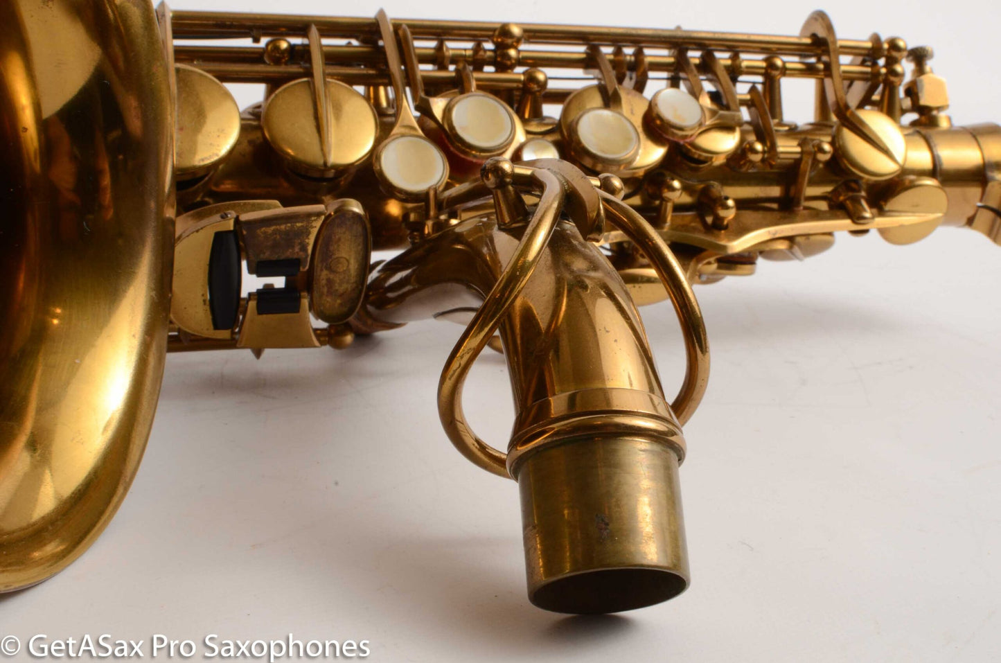 Buffet Super Dynaction Alto Original Lacquer Old Pads 10236