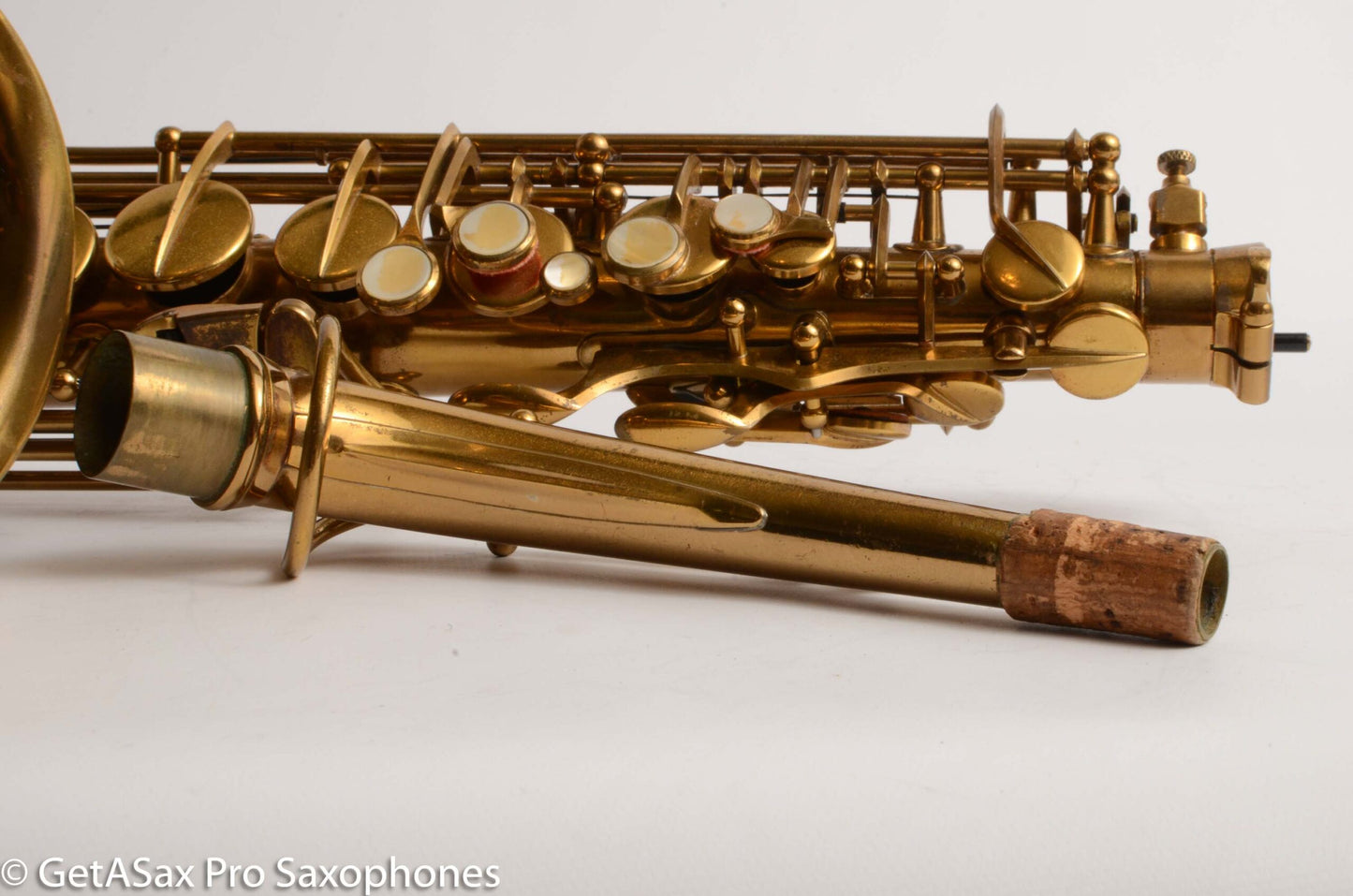 Buffet Super Dynaction Alto Original Lacquer Old Pads 10236