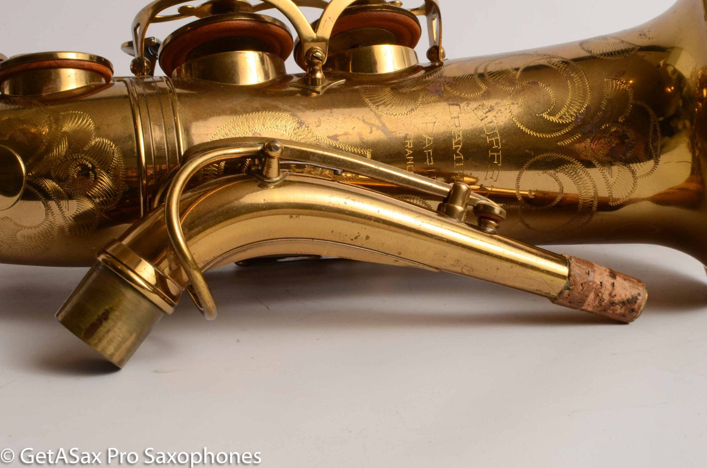 Buffet Super Dynaction Alto Original Lacquer Old Pads 10236