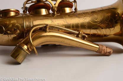 Buffet Super Dynaction Alto Original Lacquer Old Pads 10236