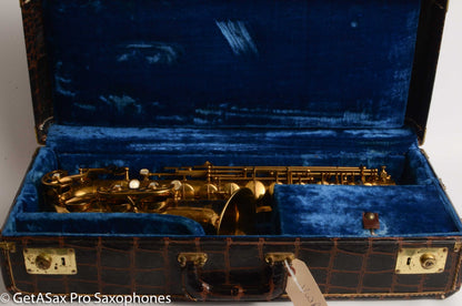 Buffet Super Dynaction Alto Original Lacquer Old Pads 10236