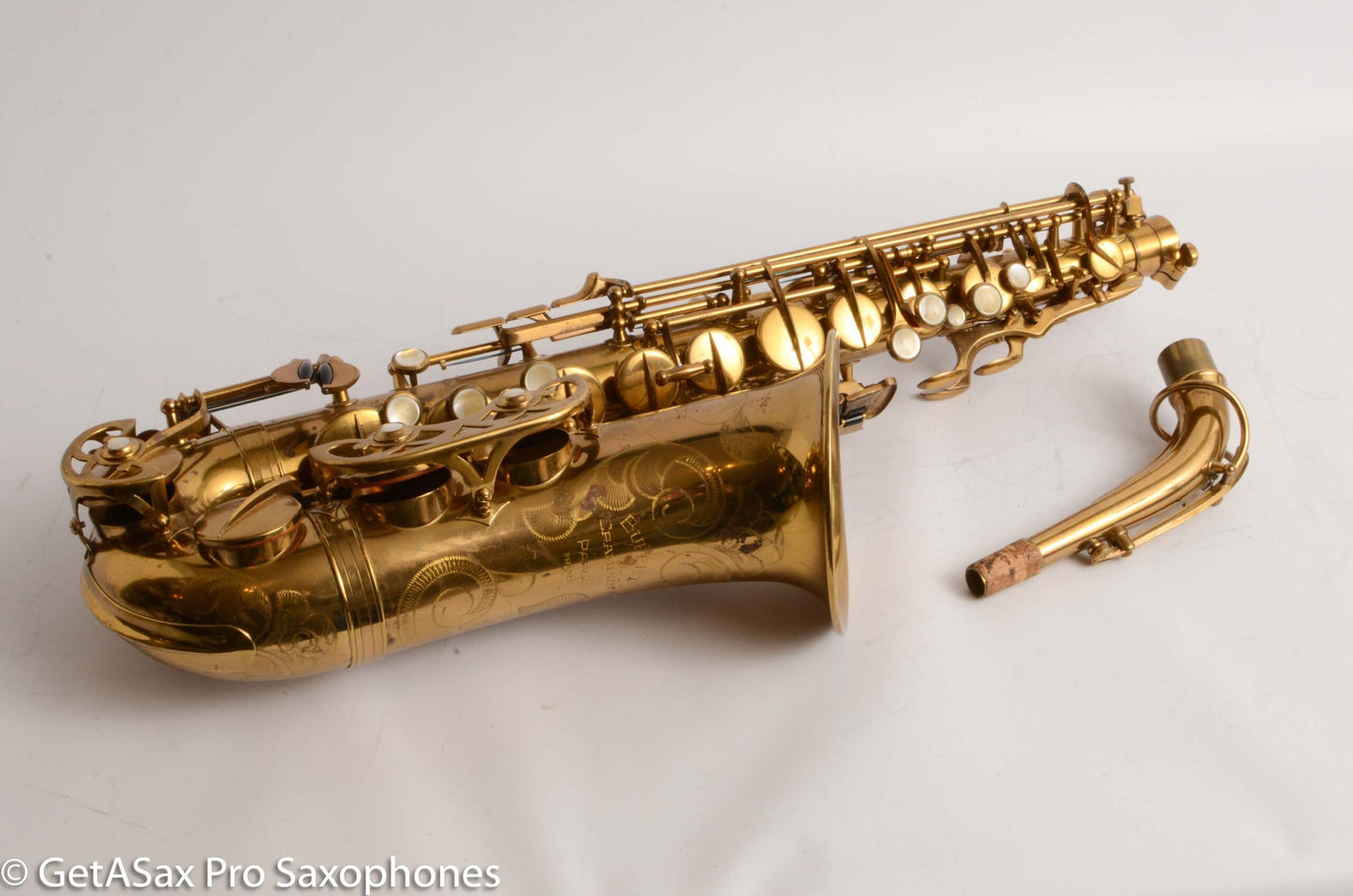 Buffet Super Dynaction Alto Original Lacquer Old Pads 10236