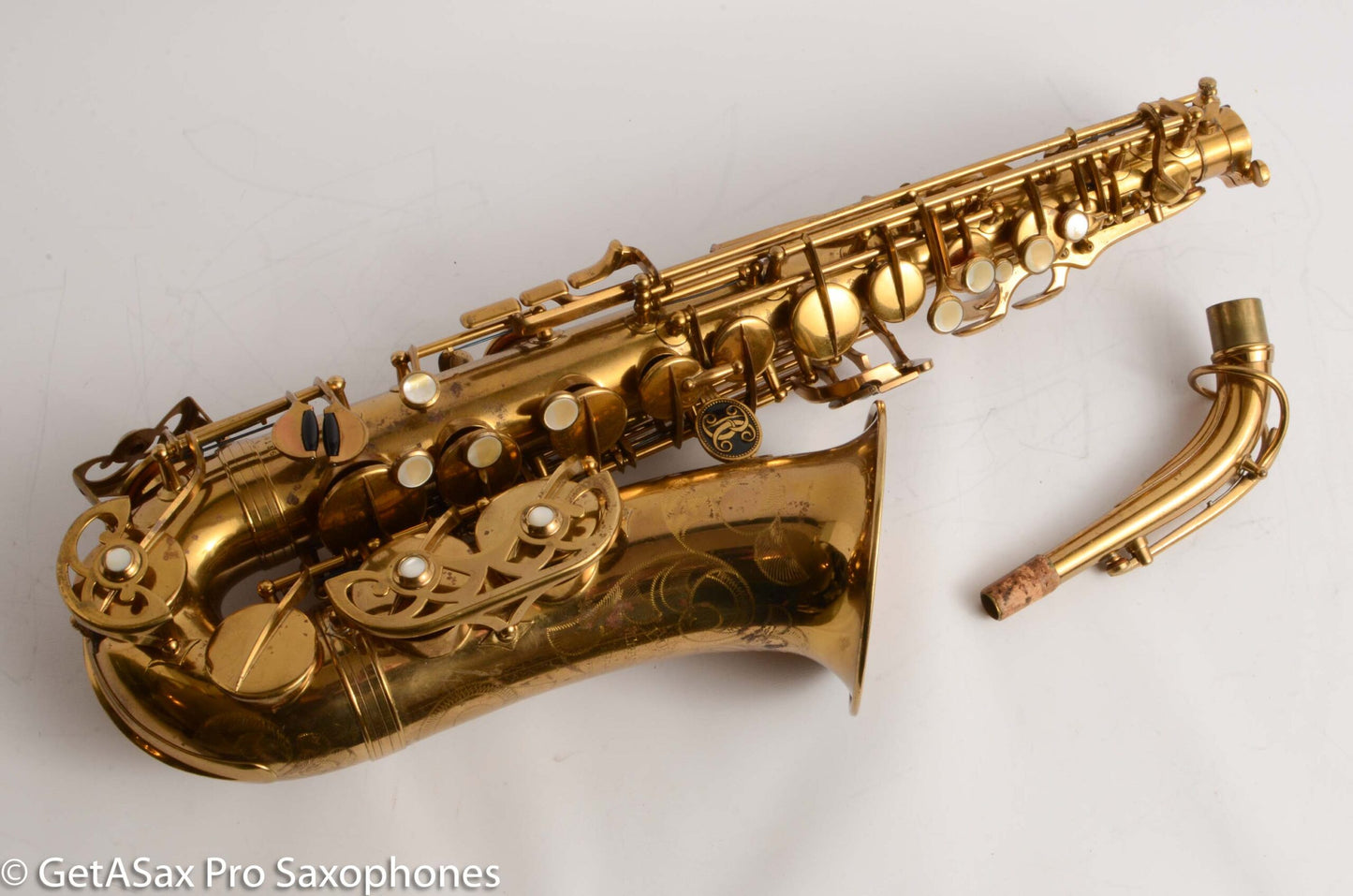 Buffet Super Dynaction Alto Original Lacquer Old Pads 10236