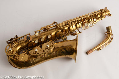 Buffet Super Dynaction Alto Original Lacquer Old Pads 10236