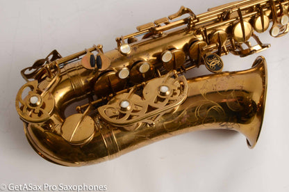 Buffet Super Dynaction Alto Original Lacquer Old Pads 10236