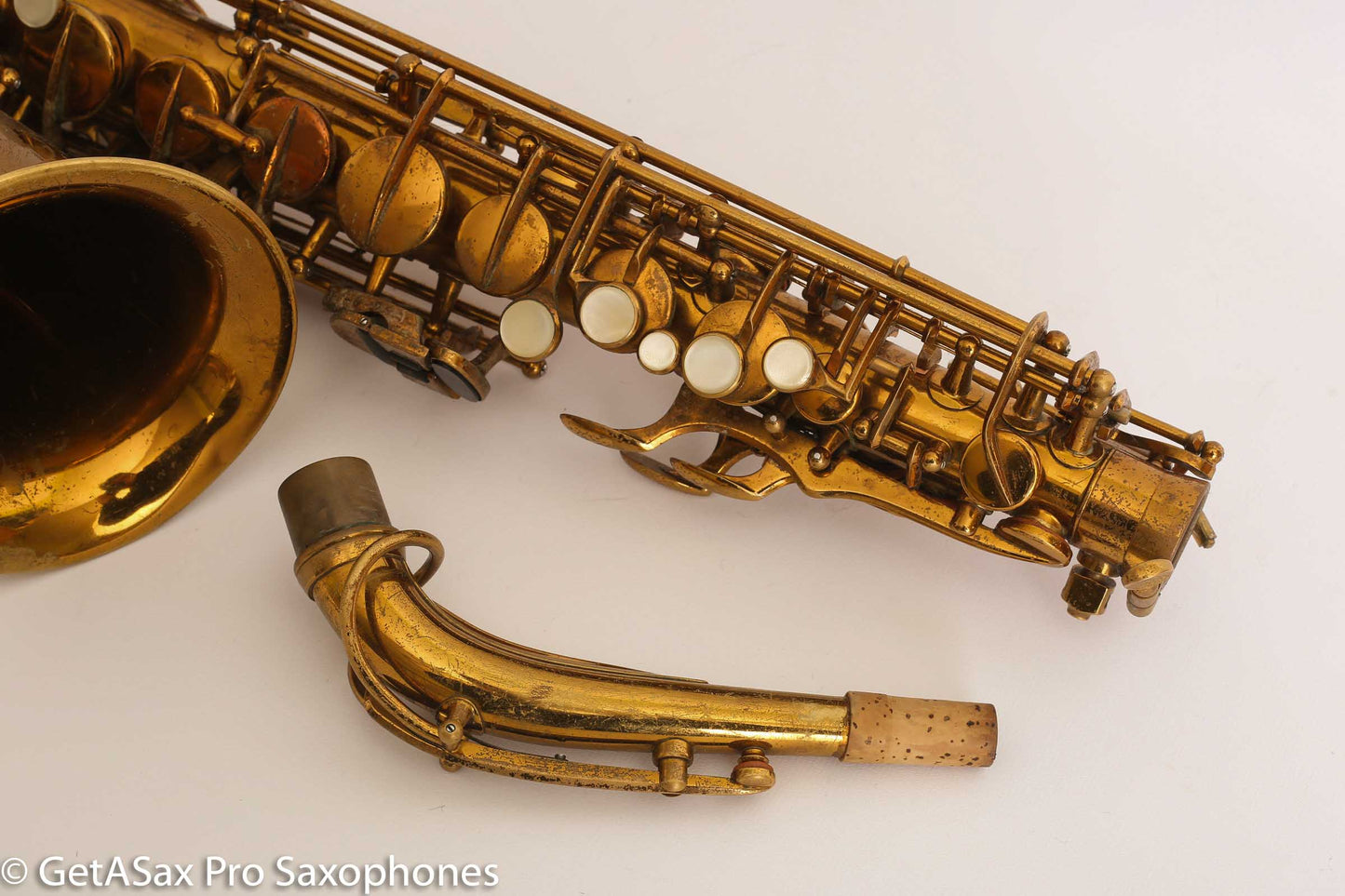 Buffet Super Dynaction Alto Saxophone Original Lacquer 17435