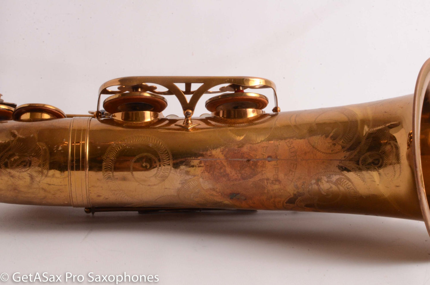 Buffet Super Dynaction Tenor 12010 Original ‘Sparkle’ Lacquer Early Example Fair Condition Old Pads