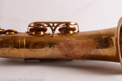 Buffet Super Dynaction Tenor 12010 Original ‘Sparkle’ Lacquer Early Example Fair Condition Old Pads