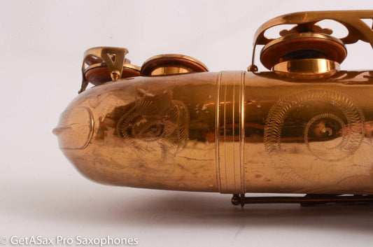 Buffet Super Dynaction Tenor 12010 Original ‘Sparkle’ Lacquer Early Example Fair Condition Old Pads