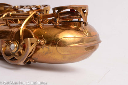 Buffet Super Dynaction Tenor 12010 Original ‘Sparkle’ Lacquer Early Example Fair Condition Old Pads