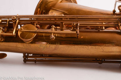 Buffet Super Dynaction Tenor 12010 Original ‘Sparkle’ Lacquer Early Example Fair Condition Old Pads