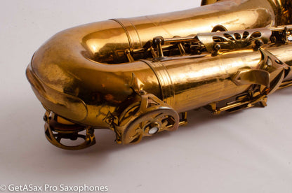 Buffet Super Dynaction Tenor 12010 Original ‘Sparkle’ Lacquer Early Example Fair Condition Old Pads