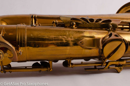 Buffet Super Dynaction Tenor 12010 Original ‘Sparkle’ Lacquer Early Example Fair Condition Old Pads
