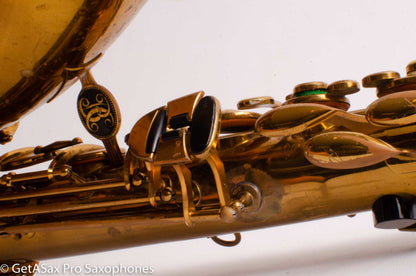 Buffet Super Dynaction Tenor 12010 Original ‘Sparkle’ Lacquer Early Example Fair Condition Old Pads