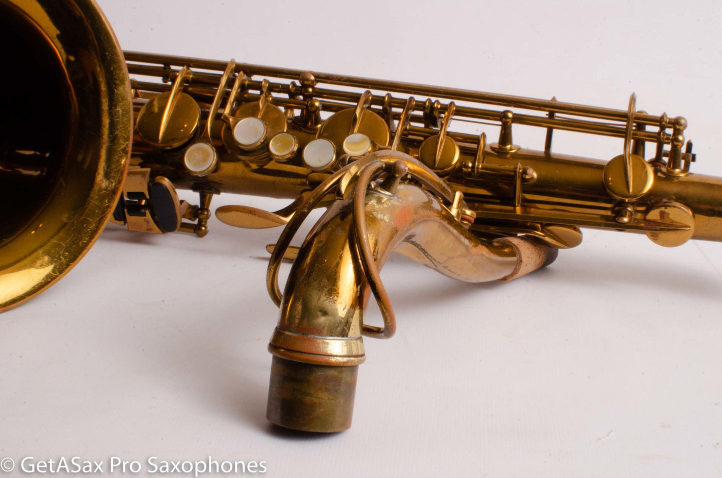Buffet Super Dynaction Tenor 12010 Original ‘Sparkle’ Lacquer Early Example Fair Condition Old Pads