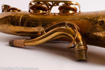 Buffet Super Dynaction Tenor 12010 Original ‘Sparkle’ Lacquer Early Example Fair Condition Old Pads