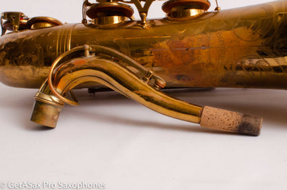 Buffet Super Dynaction Tenor 12010 Original ‘Sparkle’ Lacquer Early Example Fair Condition Old Pads