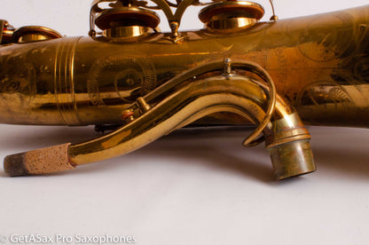 Buffet Super Dynaction Tenor 12010 Original ‘Sparkle’ Lacquer Early Example Fair Condition Old Pads