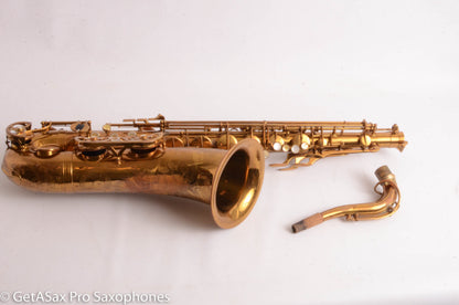 Buffet Super Dynaction Tenor 12010 Original ‘Sparkle’ Lacquer Early Example Fair Condition Old Pads