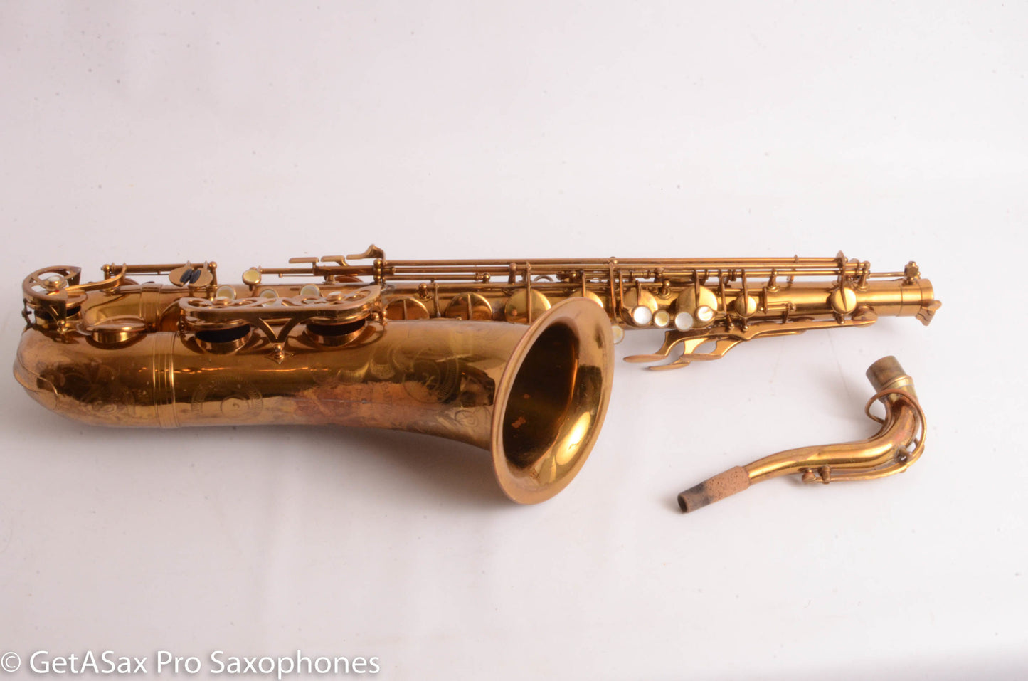 Buffet Super Dynaction Tenor 12010 Original ‘Sparkle’ Lacquer Early Example Fair Condition Old Pads