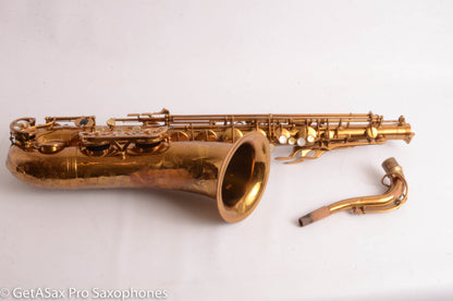 Buffet Super Dynaction Tenor 12010 Original ‘Sparkle’ Lacquer Early Example Fair Condition Old Pads