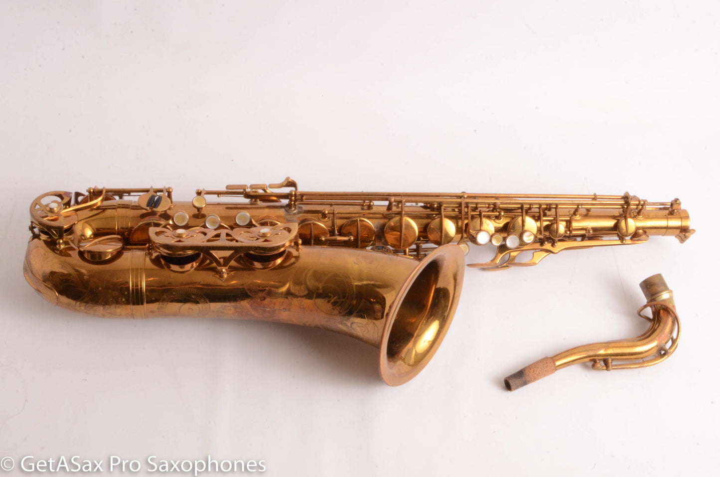 Buffet Super Dynaction Tenor 12010 Original ‘Sparkle’ Lacquer Early Example Fair Condition Old Pads
