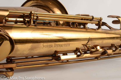 Buffet Super Dynaction SDA Tenor Near Mint Overhauled 10096