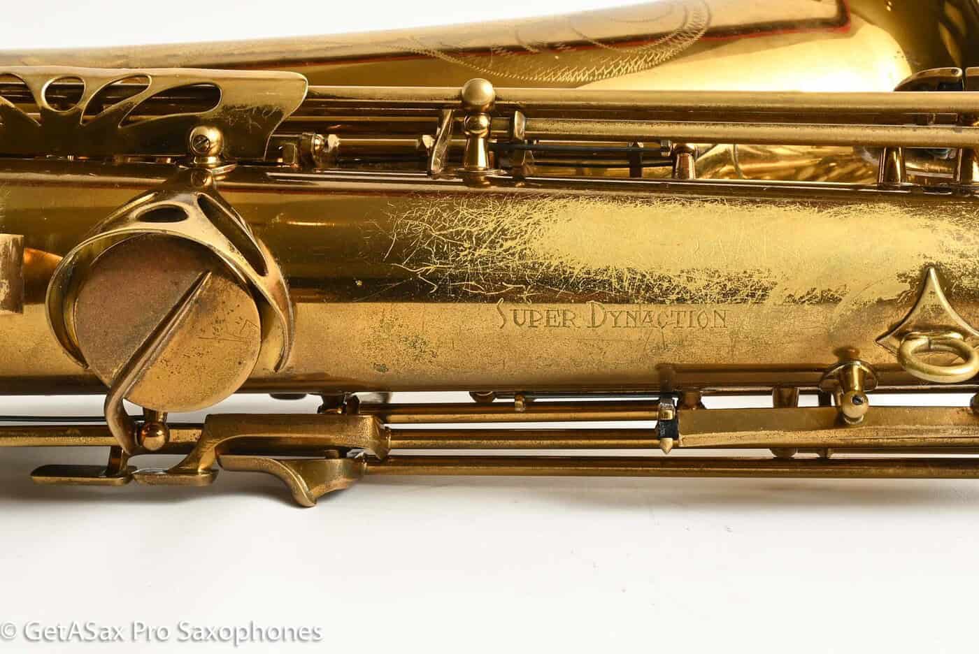 Buffet Super Dynaction Tenor Original Lacquer Good Pads 9547