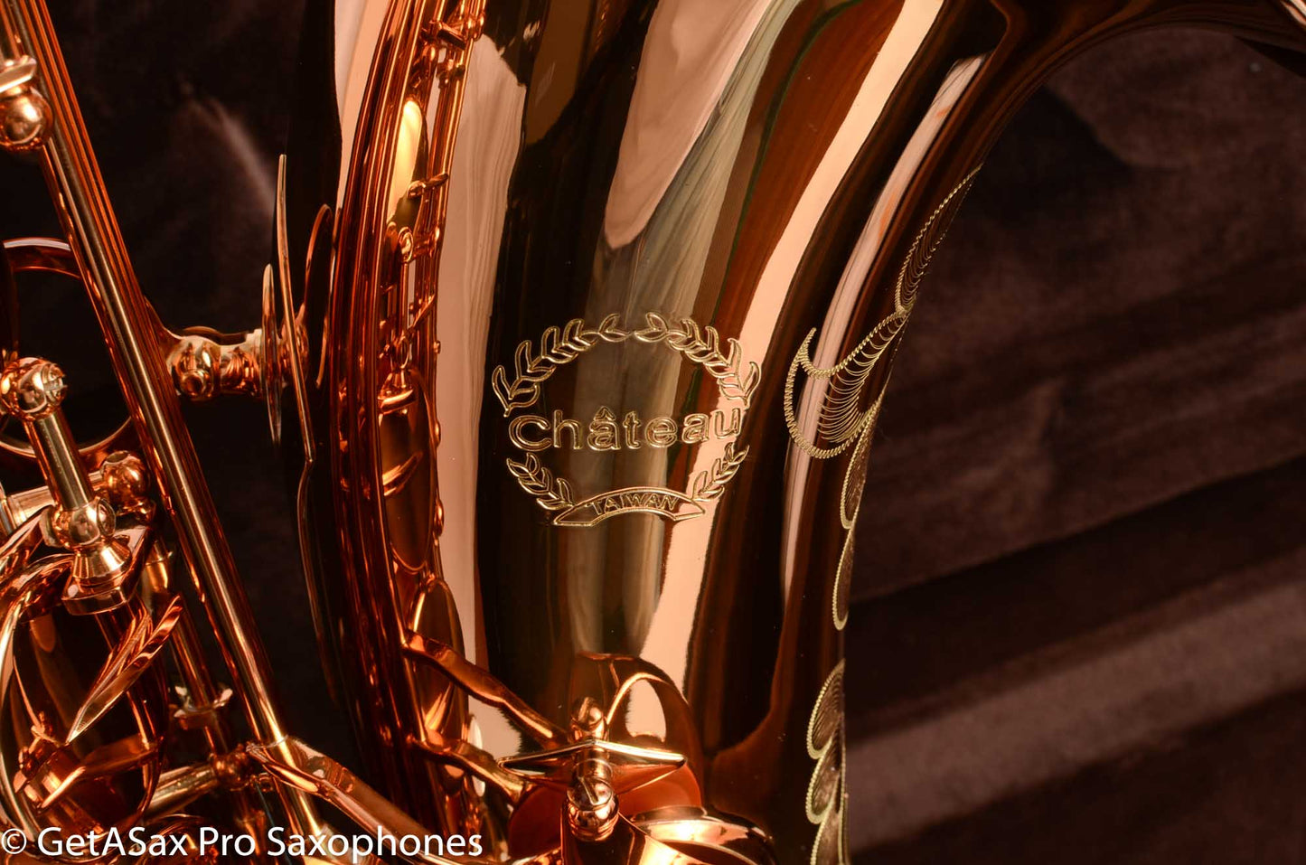 Chateau CTS-50 Series Tenor Saxophone Dark Cognac Lacquer Great Deal Brand New