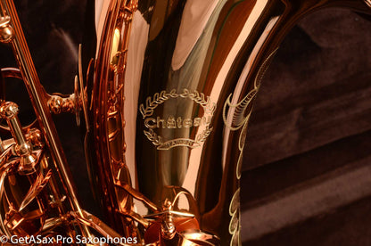 Chateau CTS-50 Series Tenor Saxophone Dark Cognac Lacquer Great Deal Brand New