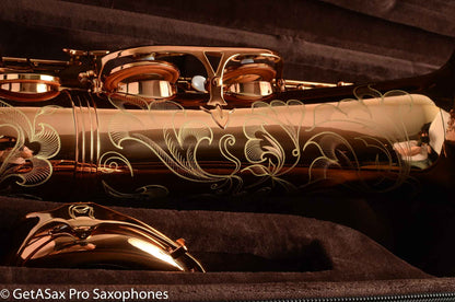 Chateau CTS-50 Series Tenor Saxophone Dark Cognac Lacquer Great Deal Brand New