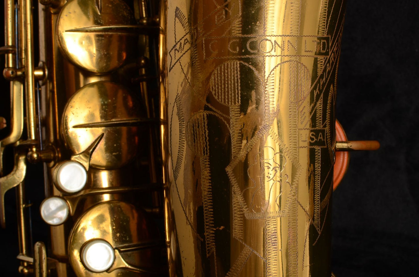 Conn 10M Tenor Original Lacquer Pre-War 274xxx