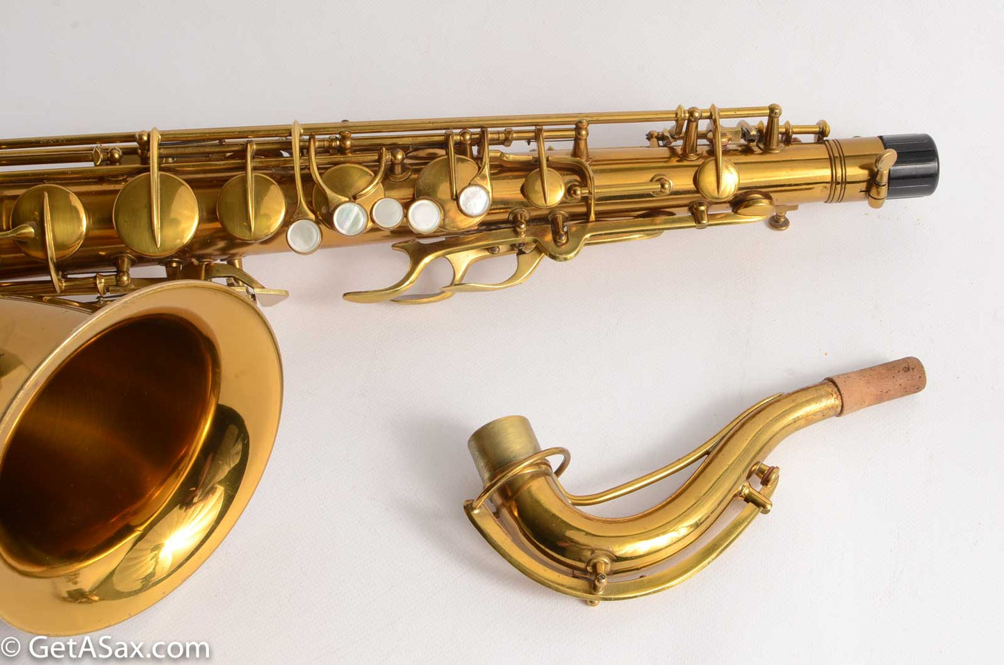 Conn 10M Tenor Pre-War from 1940 Original Lacquer Old Pads