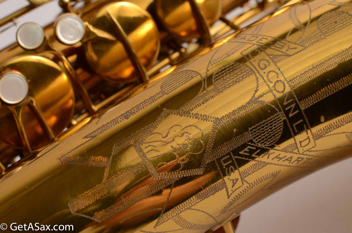 Conn 10M Tenor Pre-War from 1940 Original Lacquer Old Pads