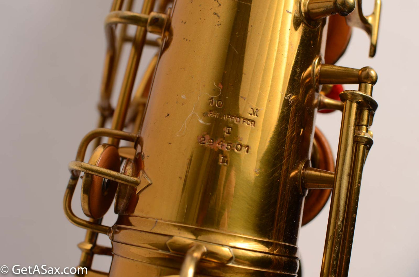 Conn 10M Tenor Pre-War from 1940 Original Lacquer Old Pads