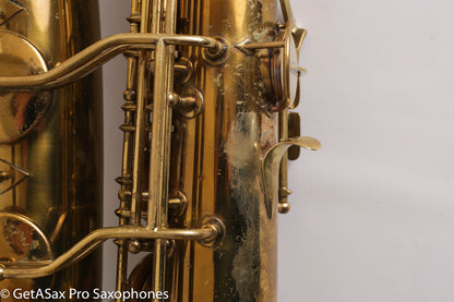 Conn 10M Tenor 298497 Completely Overhauled! Worn Original Lacquer – Aubra Graves’ Tenor w/mpc