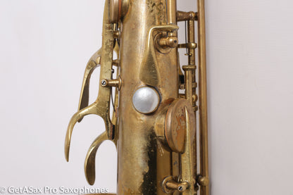 Conn 10M Tenor 298497 Completely Overhauled! Worn Original Lacquer – Aubra Graves’ Tenor w/mpc