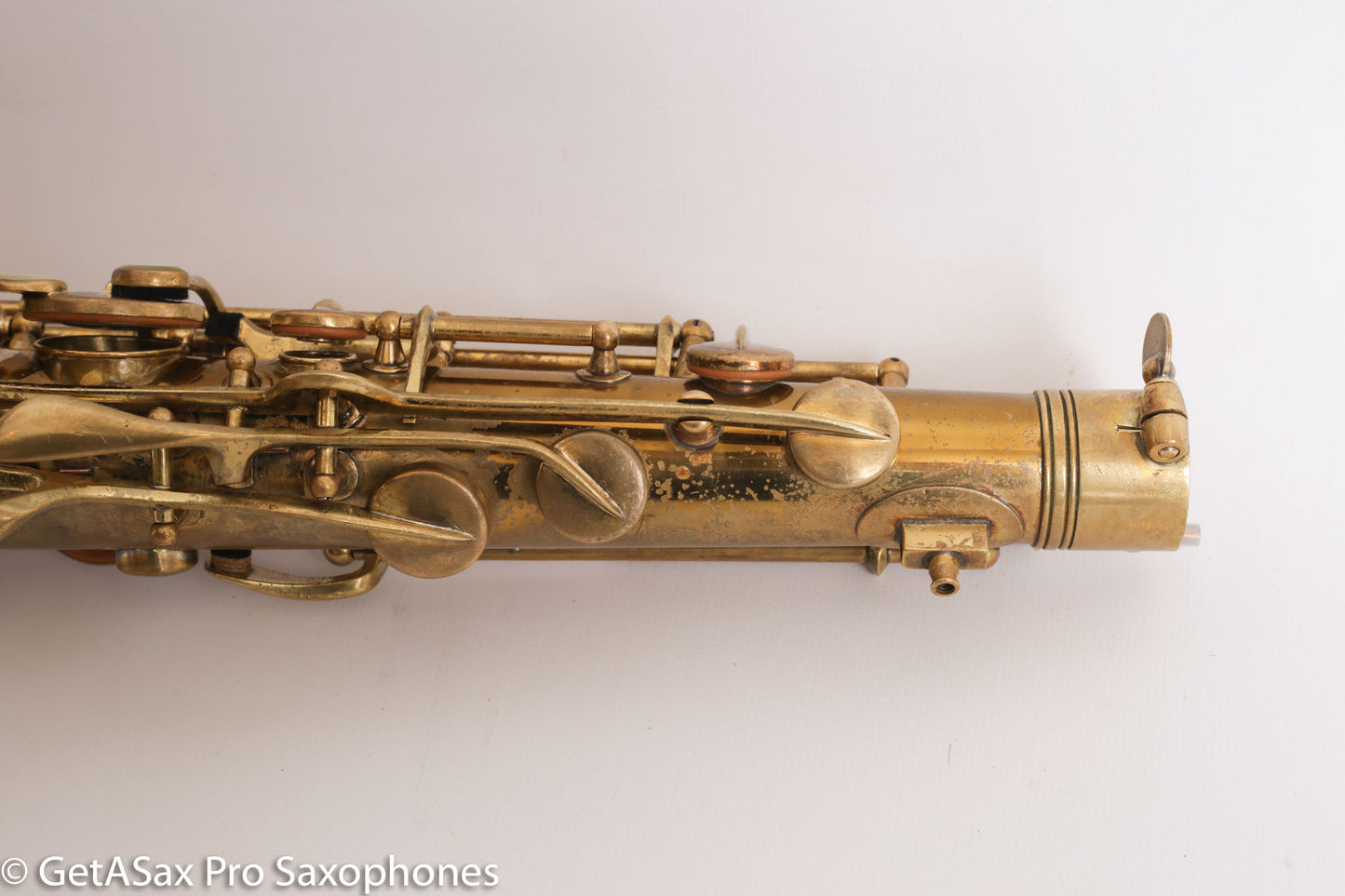 Conn 10M Tenor 298497 Completely Overhauled! Worn Original Lacquer – Aubra Graves’ Tenor w/mpc