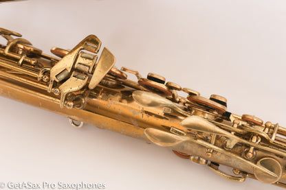 Conn 10M Tenor 298497 Completely Overhauled! Worn Original Lacquer – Aubra Graves’ Tenor w/mpc