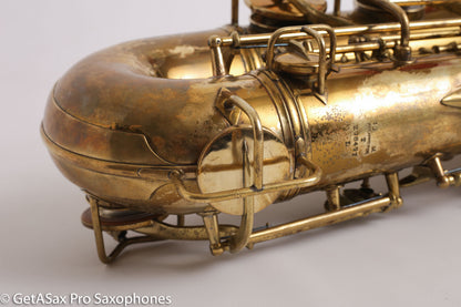 Conn 10M Tenor 298497 Completely Overhauled! Worn Original Lacquer – Aubra Graves’ Tenor w/mpc