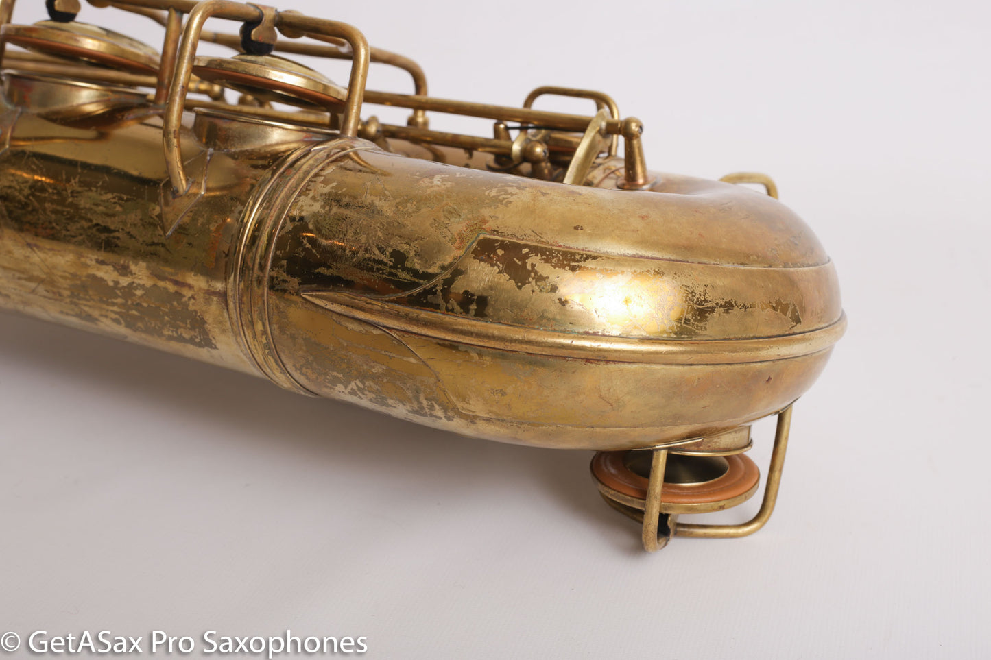 Conn 10M Tenor 298497 Completely Overhauled! Worn Original Lacquer – Aubra Graves’ Tenor w/mpc