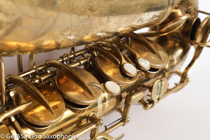 Conn 10M Tenor 298497 Completely Overhauled! Worn Original Lacquer – Aubra Graves’ Tenor w/mpc