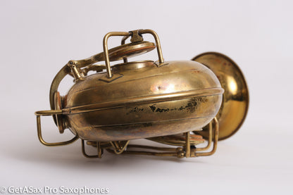 Conn 10M Tenor 298497 Completely Overhauled! Worn Original Lacquer – Aubra Graves’ Tenor w/mpc