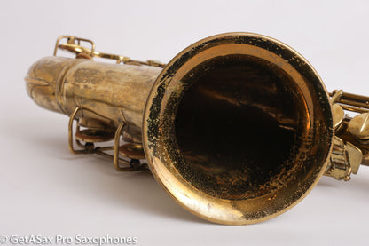 Conn 10M Tenor 298497 Completely Overhauled! Worn Original Lacquer – Aubra Graves’ Tenor w/mpc