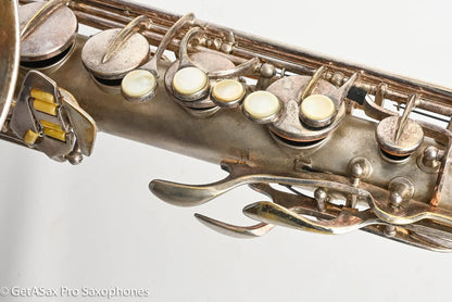 Conn 10M Pre-war Original Silver Plate Recent Overhaul Plays Great! 306848