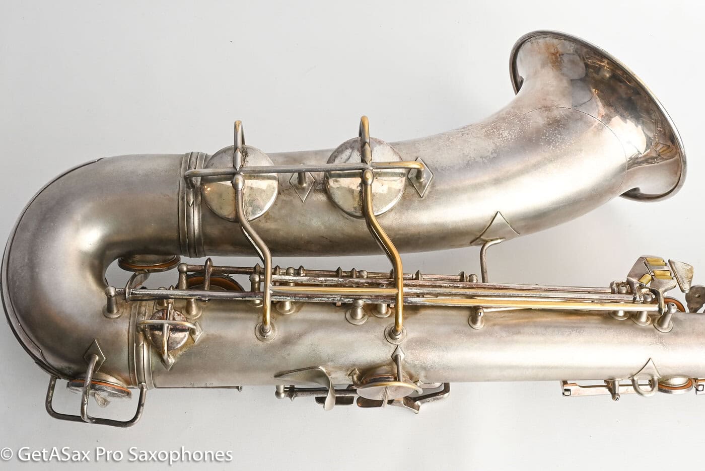 Conn 10M Pre-war Original Silver Plate Recent Overhaul Plays Great! 306848